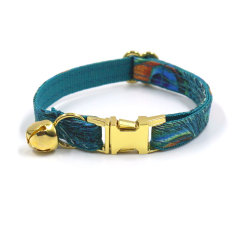 Personalized Cat Collar Name Velvet Safety Breakaway Collar for Cat Kitten Necklace