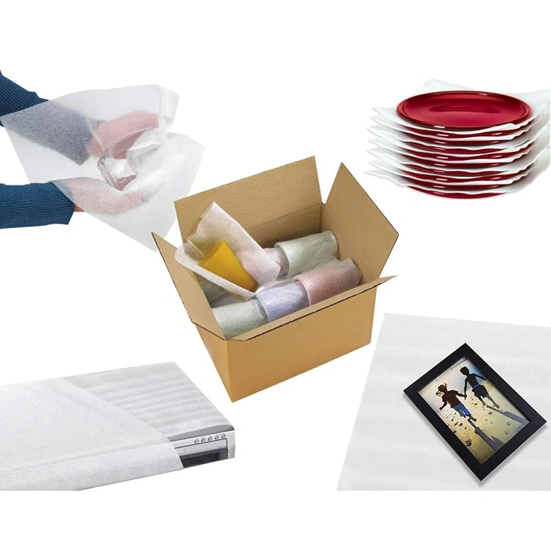 10/20/30/40cm 3MM Thickness  Packaging Material EPE Pearl Cotton Protective Film Express Packing Lightweight Soft Resistant