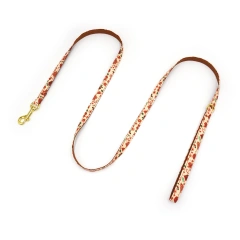 2025 Christmas Gingerbread Cat Bow Collar Brown Webbing Cat Collar Buckle with Bell Fancy Cat Collar Laser