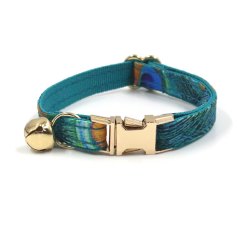 Personalized Cat Collar Name Velvet Safety Breakaway Collar for Cat Kitten Necklace
