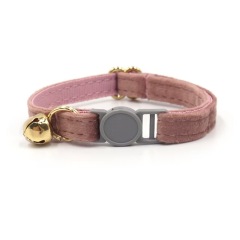 Personalized Cat Collar Name Velvet Safety Breakaway Collar for Cat Kitten Necklace