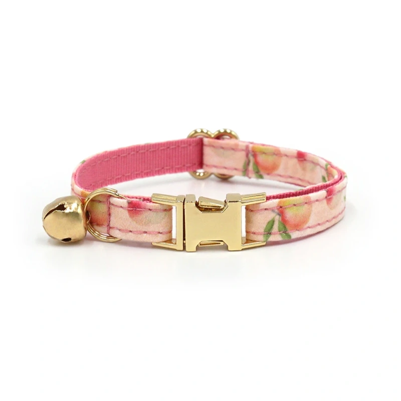 Personalized Cat Collar with Bell Name Custom Small Dog Collar Lead Rope Bow tie for Puppy Kittens Necklace Cat Leash for Walk