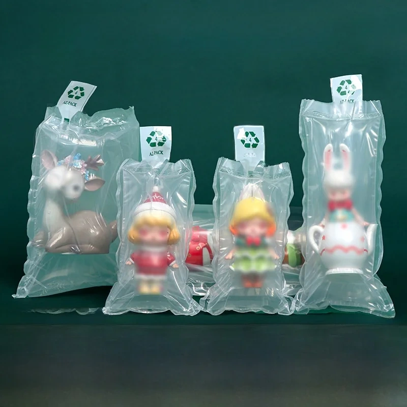 Double Layer Inflatable Bag Cosmetic Fragile Goods Packaging Protection Bag Toy Statue Bag in Middle Bag Air Column Bag