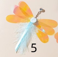 1pcs New cat toy feather replacement head