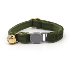 Personalized Cat Collar Name Velvet Safety Breakaway Collar for Cat Kitten Necklace