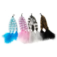 1pcs New cat toy feather replacement head