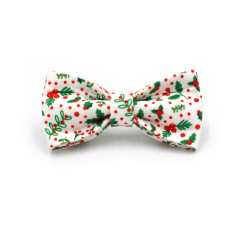Christmas Gingerbread Cat Bow Collar Brown Webbing Cat Collar Buckle with Bell