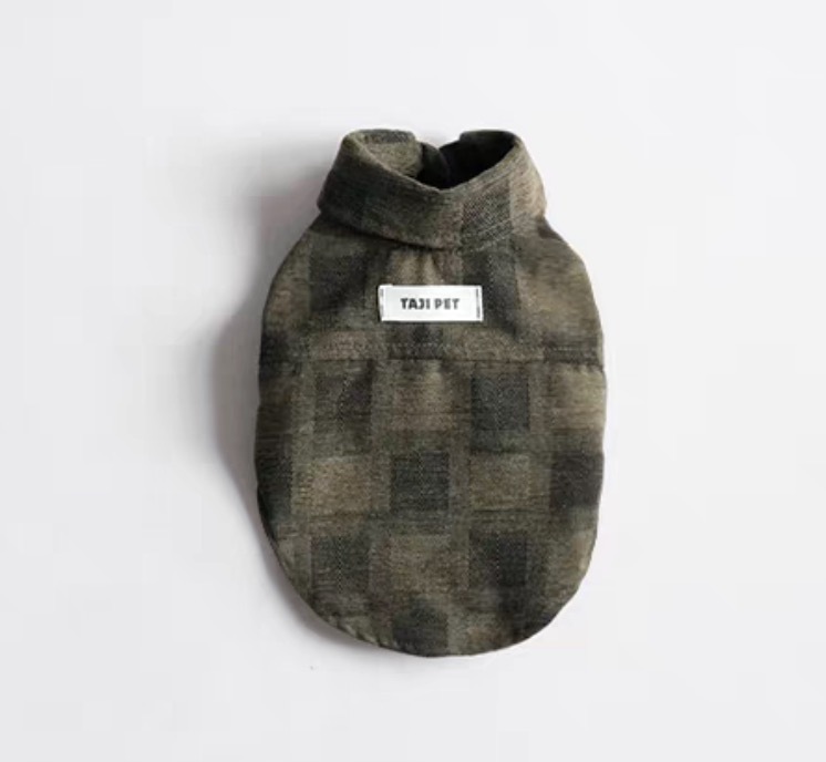 Cat plaid coat
