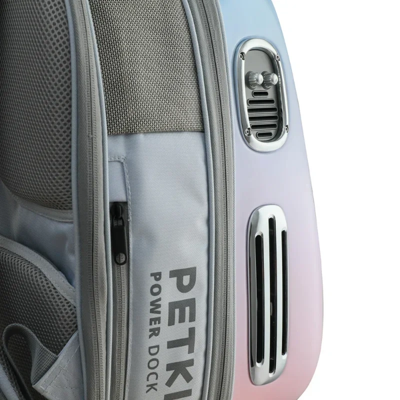 Manufacturer Pets PETKIT Outdoor Travel Pet Carrier Backpack Breathable Transparent Cat Dog Bags