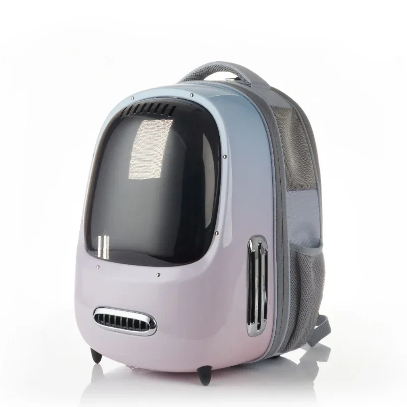 Manufacturer Pets PETKIT Outdoor Travel Pet Carrier Backpack Breathable Transparent Cat Dog Bags