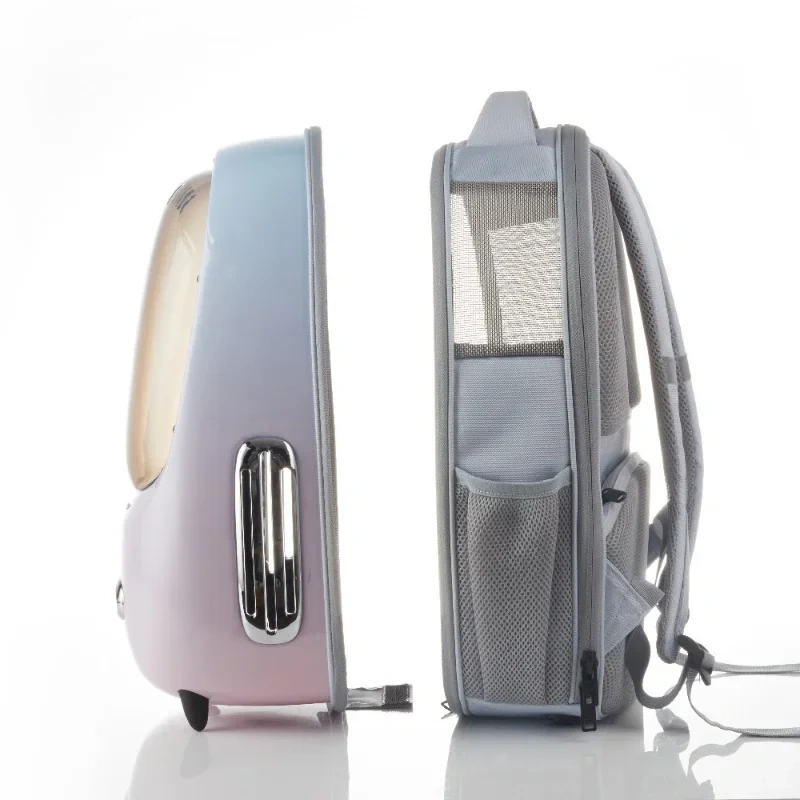 Manufacturer Pets PETKIT Outdoor Travel Pet Carrier Backpack Breathable Transparent Cat Dog Bags