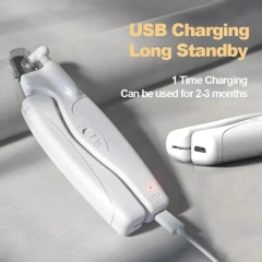 Pet Nail Clipper with LED Light Dog Cat Special Blood Line Scissors Multifunction Nail Trimmer Pet Cleaning Grooming Supplies