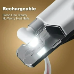 Pet Nail Clipper with LED Light Dog Cat Special Blood Line Scissors Multifunction Nail Trimmer Pet Cleaning Grooming Supplies