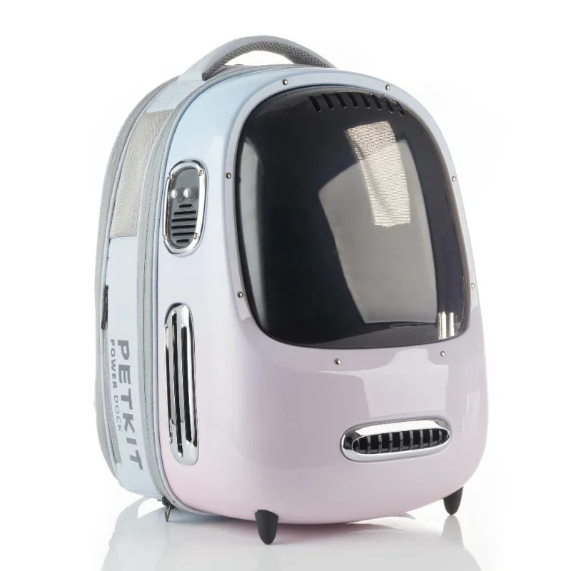 Manufacturer Pets PETKIT Outdoor Travel Pet Carrier Backpack Breathable Transparent Cat Dog Bags