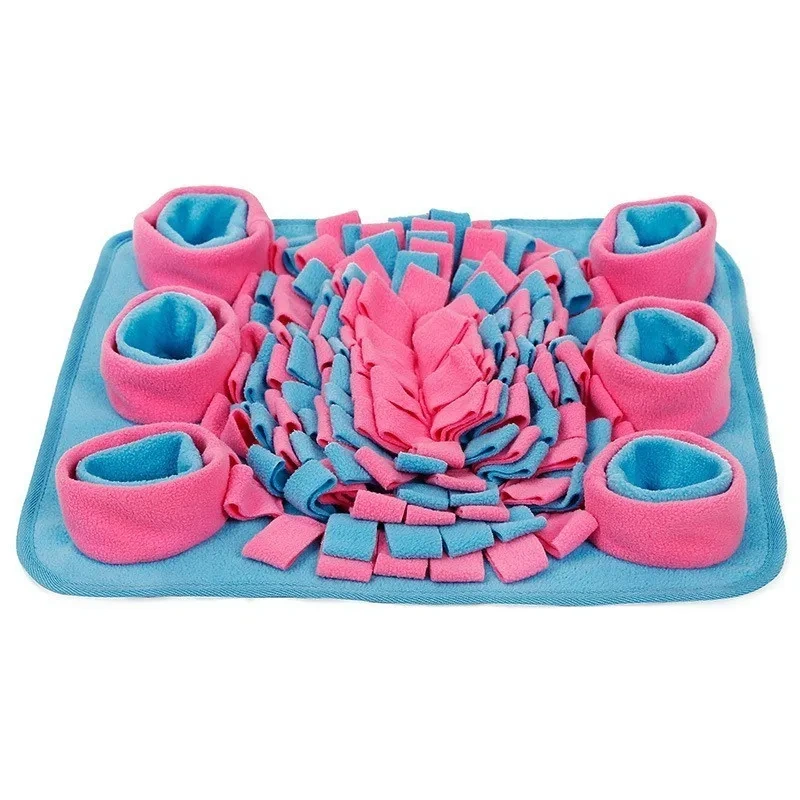 Pet Dog Snuffle Mat Nose Smell Training Sniffing Pad Dog Puzzle Toy Slow Feeding Bowl Food Dispenser Carpet Washable Dog toys