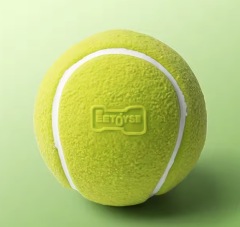 Durably Squeak Toys for Dogs Rugby and Tennis Ball Styles Interactive and Entertaining with Sound