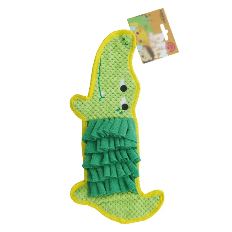 Animal Shape Dog Sniffing Mat: Foraging Training Interactive Slow Feeder Toy for Stress Relief & Mental Stimulation,Gift for Pet