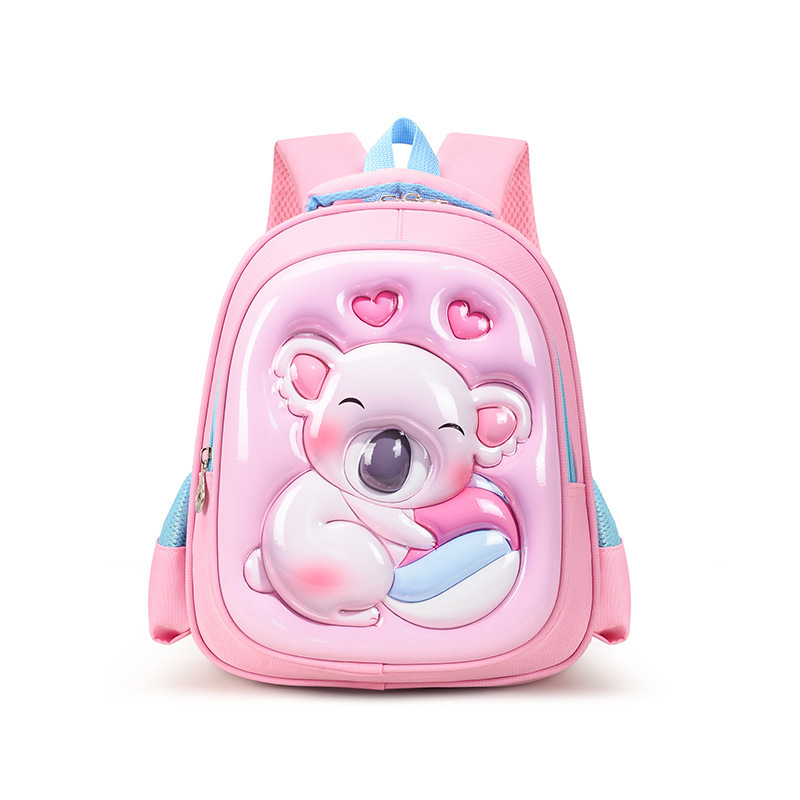 Polyester with a Trendy and Cute Cartoon Design School Backpack for Kindergarten Child