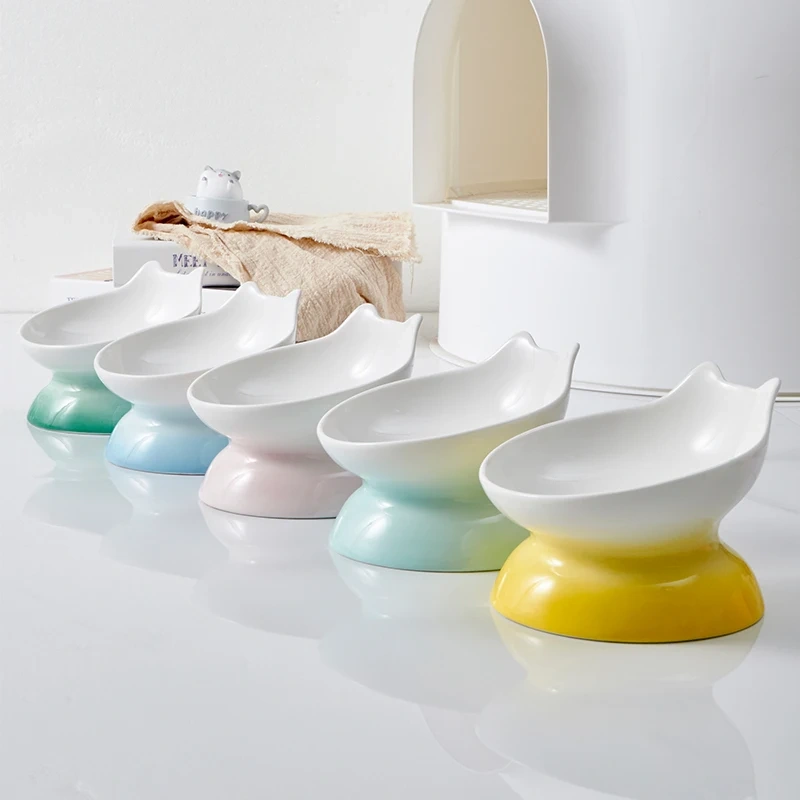 UFBemo Hot Sales of New Designs High Quality Cat Bowl Ceramic Pet Dog Bowl for Cat Pet