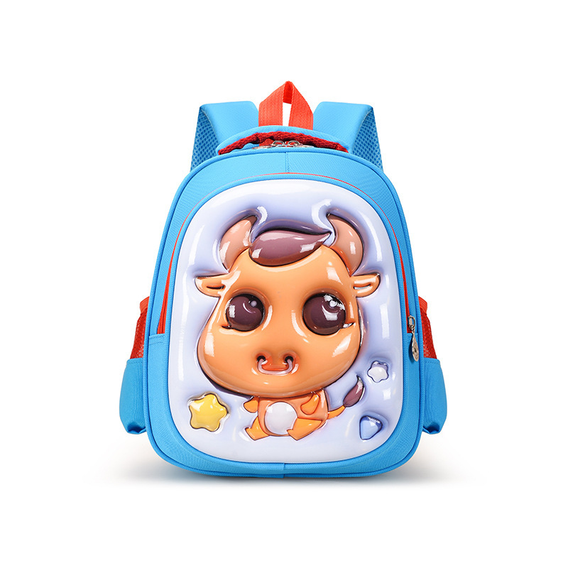 Polyester with a Trendy and Cute Cartoon Design School Backpack for Kindergarten Child