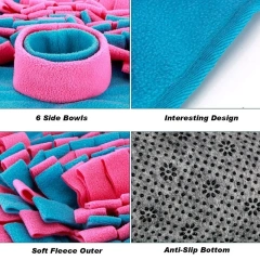 Pet Dog Snuffle Mat Nose Smell Training Sniffing Pad Dog Puzzle Toy Slow Feeding Bowl Food Dispenser Carpet Washable Dog toys