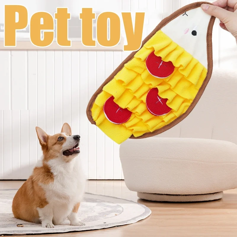 Animal Shape Dog Sniffing Mat: Foraging Training Interactive Slow Feeder Toy for Stress Relief & Mental Stimulation,Gift for Pet