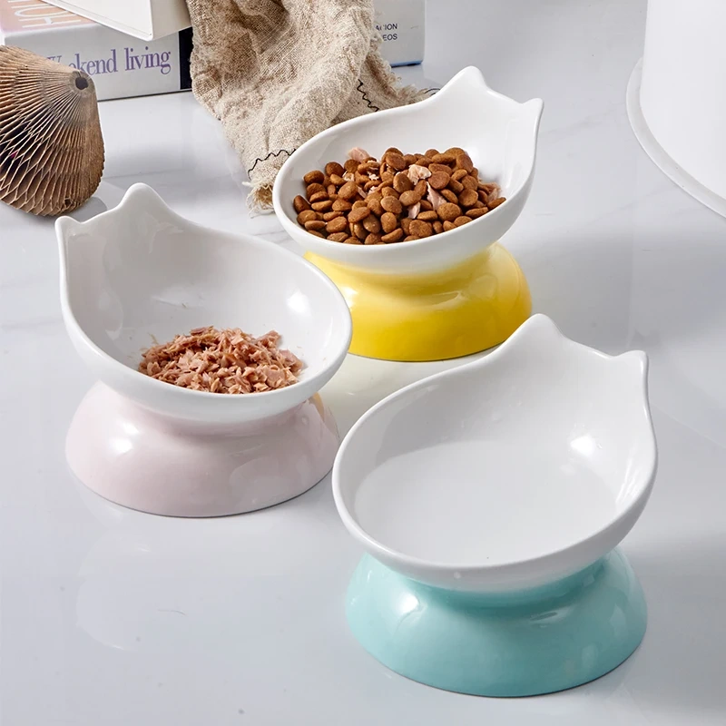 UFBemo Hot Sales of New Designs High Quality Cat Bowl Ceramic Pet Dog Bowl for Cat Pet