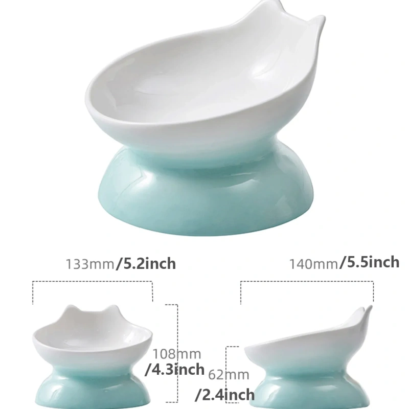 UFBemo Hot Sales of New Designs High Quality Cat Bowl Ceramic Pet Dog Bowl for Cat Pet