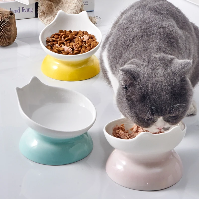 UFBemo Hot Sales of New Designs High Quality Cat Bowl Ceramic Pet Dog Bowl for Cat Pet