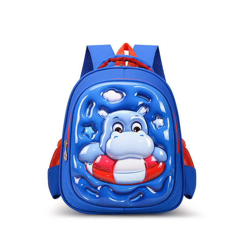 Polyester with a Trendy and Cute Cartoon Design School Backpack for Kindergarten Child