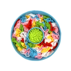 Snuffle Mat Dog Stress Relief Toys Cat Puzzle Pet Toys Feeding Sniff Mat Slow Eating Feeder