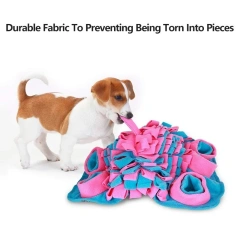 Pet Dog Snuffle Mat Nose Smell Training Sniffing Pad Dog Puzzle Toy Slow Feeding Bowl Food Dispenser Carpet Washable Dog toys