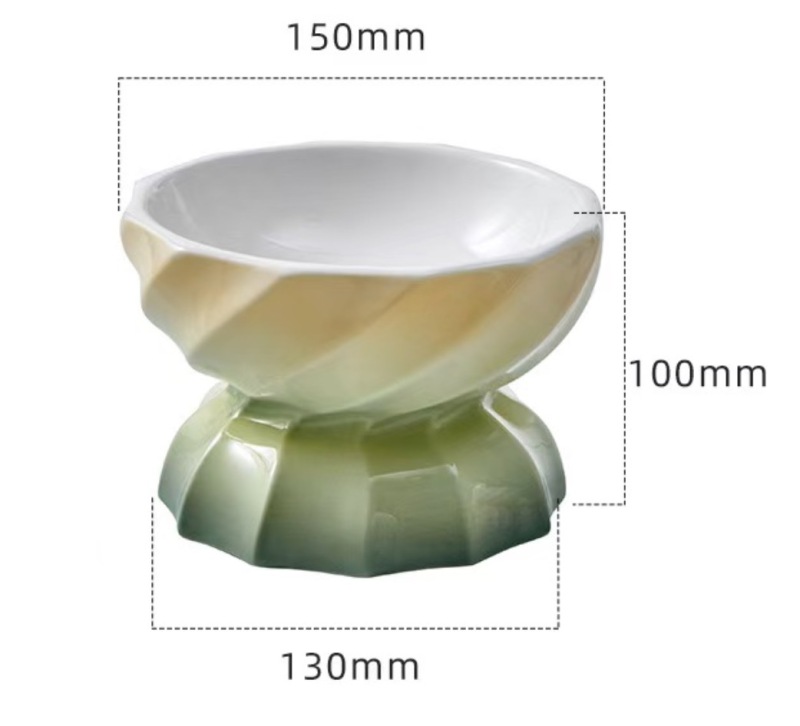 Ceramic cat bowl for pets
