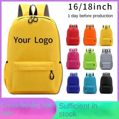 Wholesale Custom School Bags Boys 600D Teenagers Backpack OEM Children Bookbags Student Waterproof Kids Backpack Girls Schoolbag school bags