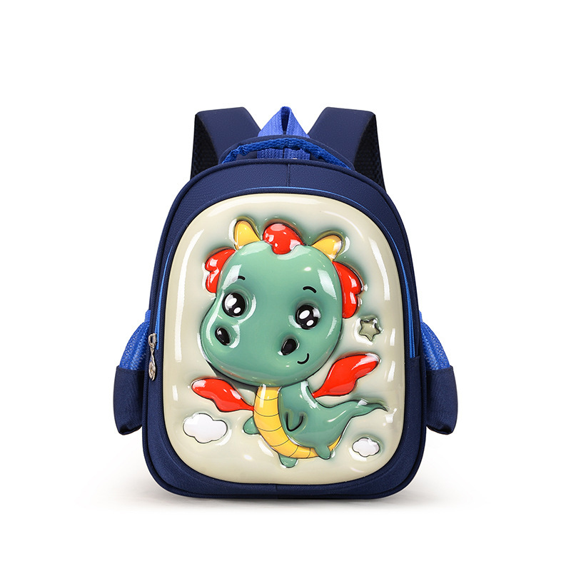 Polyester with a Trendy and Cute Cartoon Design School Backpack for Kindergarten Child