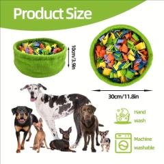 Dog Foraging Mat Dog Enrichment Toy Indoor Foraging Mat Puzzle Dog Toy For Small And Medium Dogs Encourages Natural Foraging