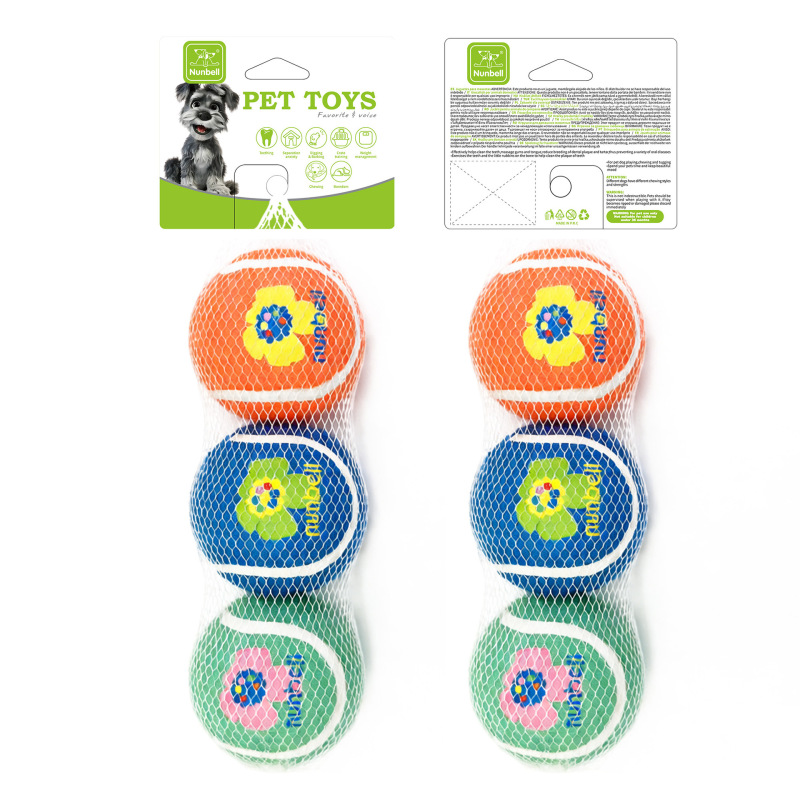 Cute Smile Face Eco-Friendly Rubber Synthetic Fiber Interactive Training Chew Toy Dogs-Outdoor Use