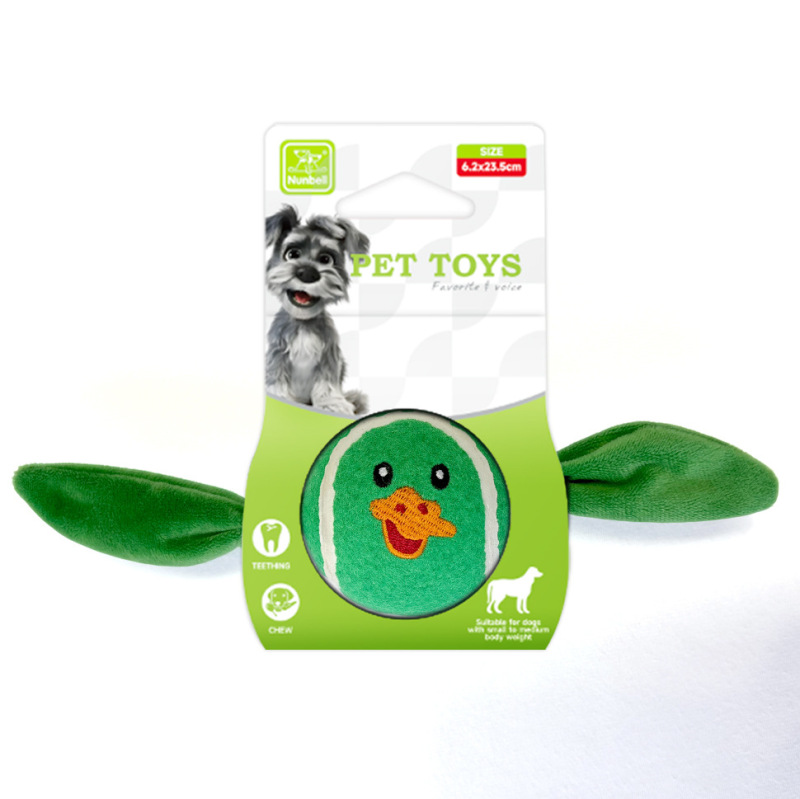 Dog chewable toy ball