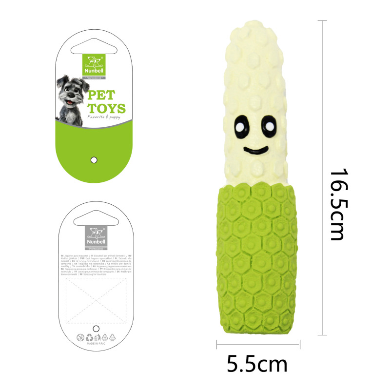 Dog Chew Toys Durable Fruit-Shaped Design  with Fun Colors