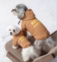 Dog autumn and winter clothes