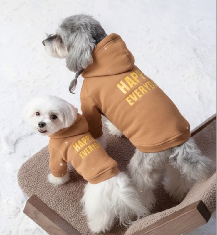 Dog autumn and winter clothes