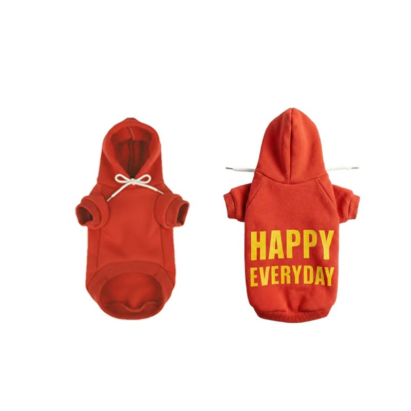 Dog autumn and winter clothes