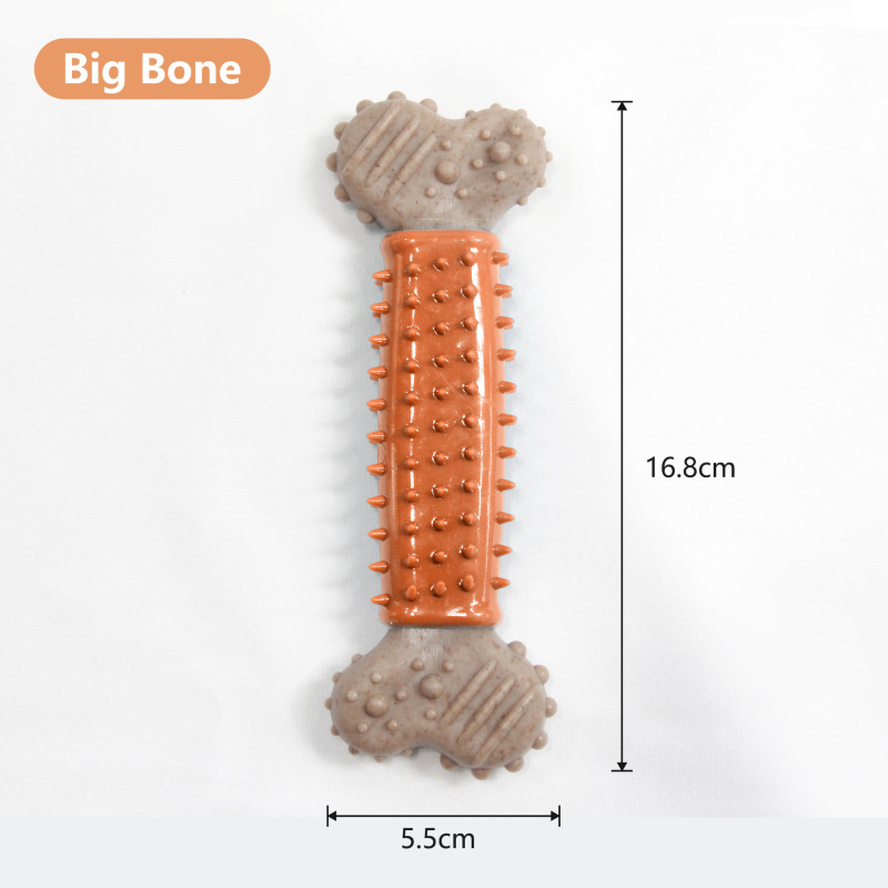 High Cost-effective Wood Plastic TPR Material Bite Resistant Dog Chew Toy