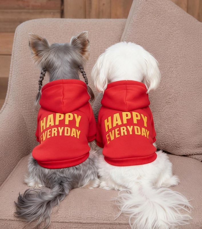 Dog autumn and winter clothes