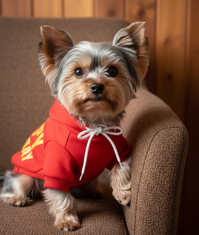 Dog autumn and winter clothes