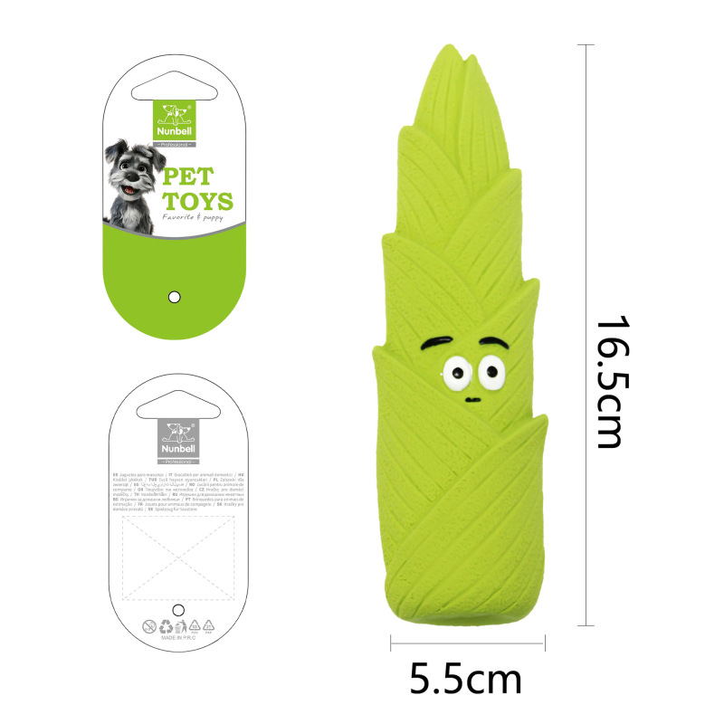 Dog Chew Toys Durable Fruit-Shaped Design  with Fun Colors