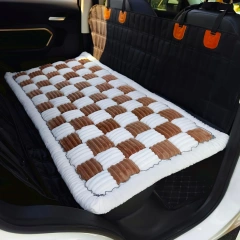 Thickening Felt Anti-slip Dog Car Mattress,Multifunction Dog Bed Sofa,Soft Fabric Washable,Better Dog Outdoor Choice