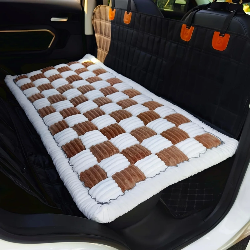 Thickening Felt Anti-slip Dog Car Mattress,Multifunction Dog Bed Sofa,Soft Fabric Washable,Better Dog Outdoor Choice