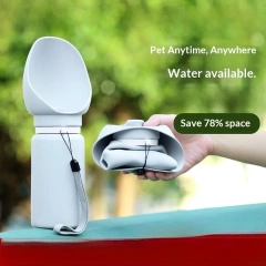 Pet Supplies For Dogs Portable Outdoor Travel Foldable Water Bottle Dog Walking Water Dispenser