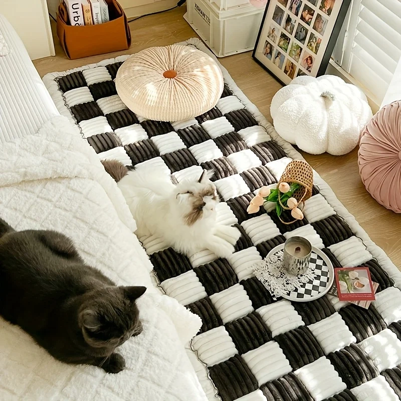 Thickening Felt Anti-slip Dog Car Mattress,Multifunction Dog Bed Sofa,Soft Fabric Washable,Better Dog Outdoor Choice